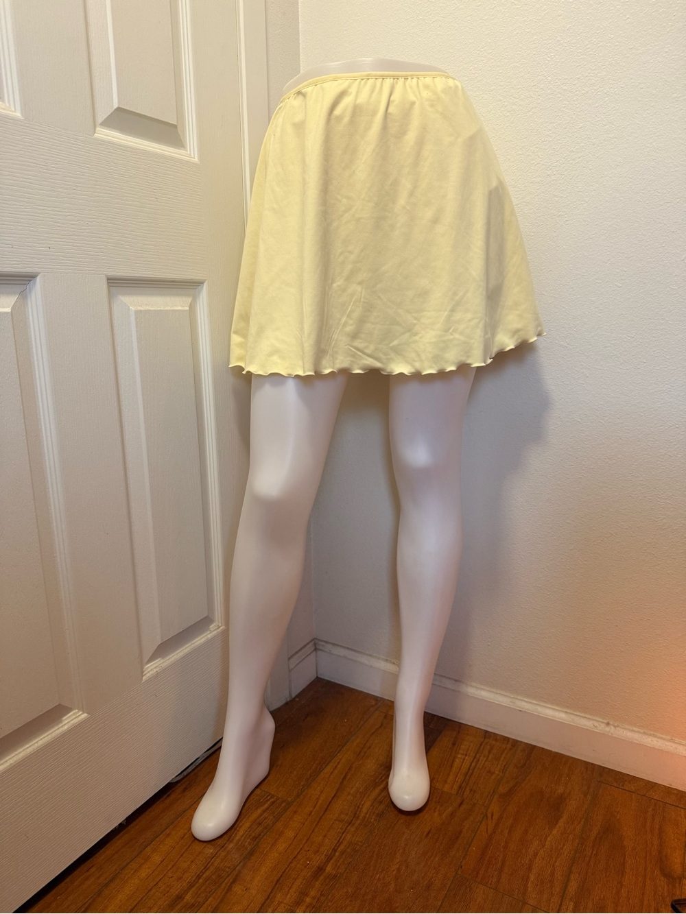 wild fable Pale Yellow Mini Skirt